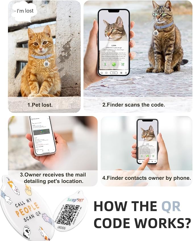 Cat Collar with Bell, Stretch Elastic Quick Release, Modifiable Pet Online - Image 5