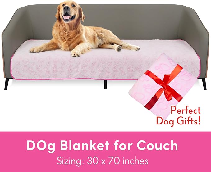 Stuffed Premium Soft Dog Couch Blanket, - Image 4