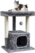 SYANDLVY 27IN Cat Tree for Indoor Cats Large Adult, Modern Activity Tower by SYANDLVY