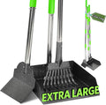 T2Y 48.8" Extra Long Handle Dog Pooper Scooper 3-Piece Set, Heavy Duty Metal by T2Y