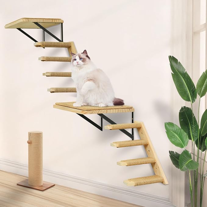 Wall Mounted 1 Pack Cat Shelf - Image 8