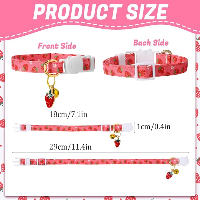 10 Pack Breakaway Cat Collars - Image 2