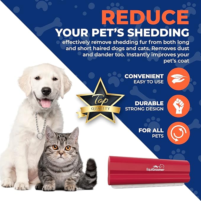 EasyGroomer Deshedding Brush for Dogs & Cats – Undercoat Grooming Tool for - Image 5