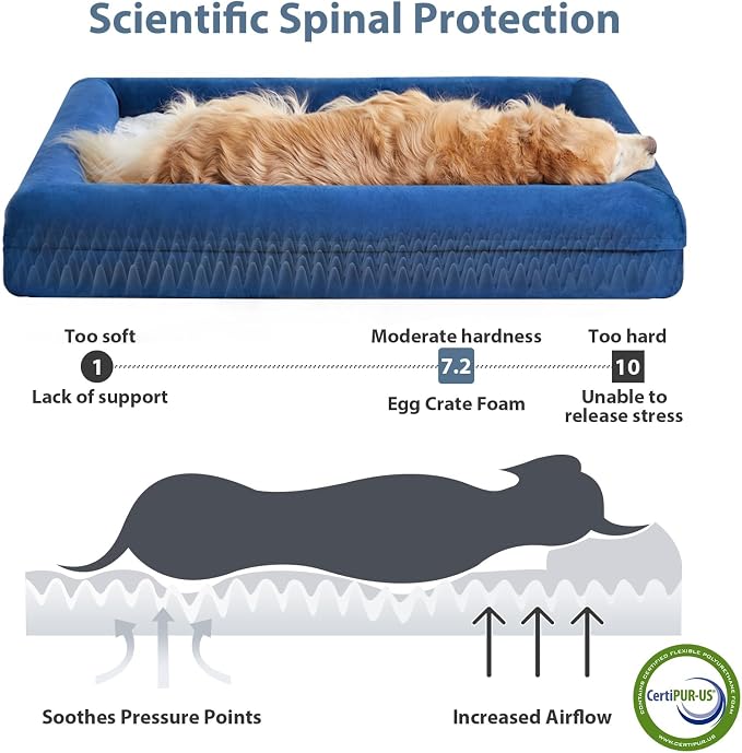 WNPETHOME Giant Dog Bed, Washable Dog Couch - Image 3