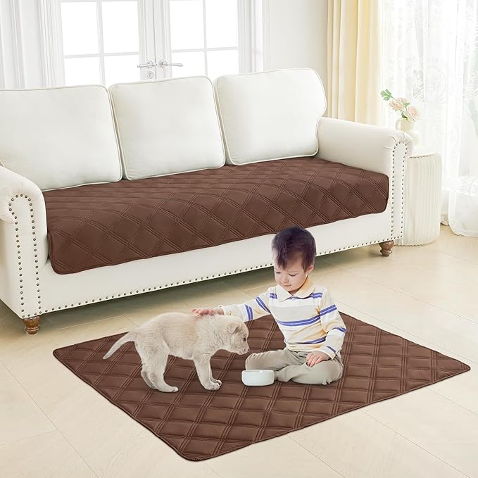 Smiry Waterproof Dog Bed Cover Blanket 68x82, Soft Reversible Pet Blanket - Image 7