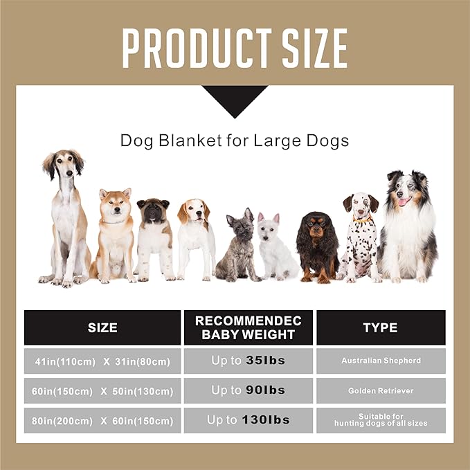 Large Dog Blanket, Soft Fleece Dog Blankets - Image 7