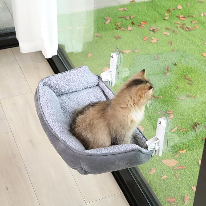 Zakkart Foldable Cat Hammock for Window - Image 3