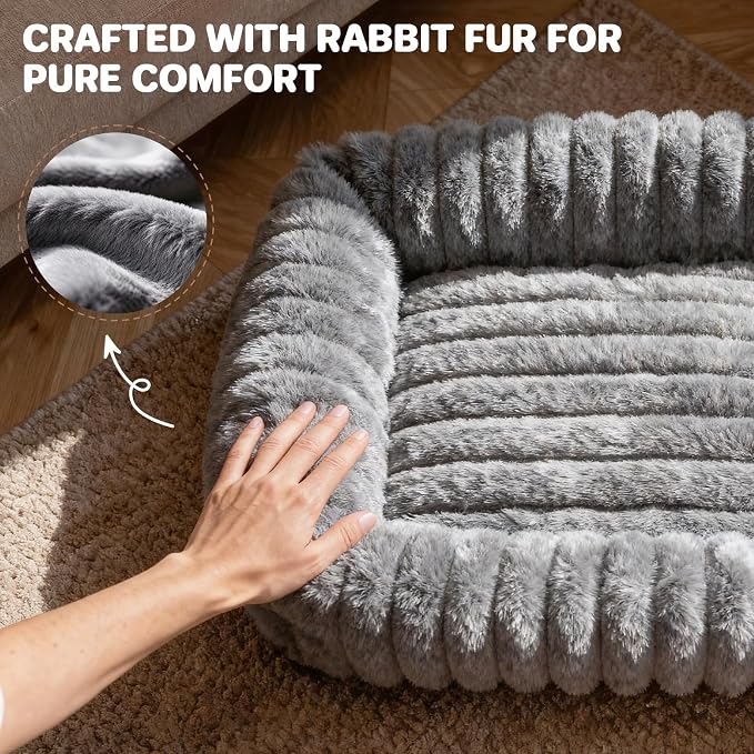 Dog Bed for Small Medium Size Dog, Washable Self Warming Dog Cat Beds for - Image 7