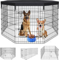 Peekaboo Pet Playpen Dog Fence Foldable Metal Dog Pen Wire Exercise Puppy Play by Peekaboo