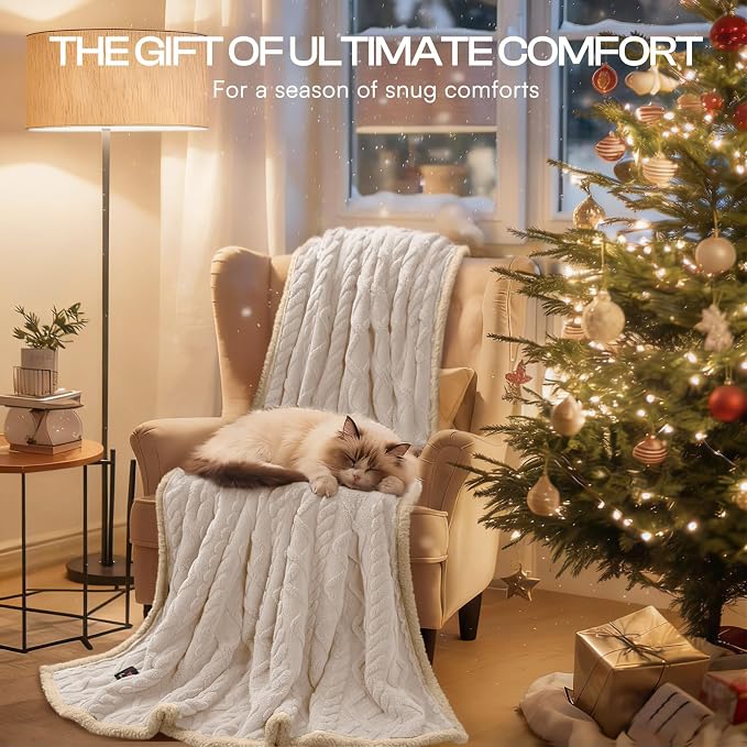 Luciphia Waterproof Pet Blanket, Liquid Pee Proof Dog Blankets - Image 8