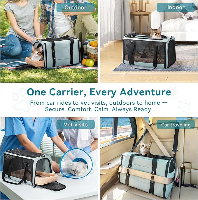 PETSFIT Large Cat Car Carrier - Image 9