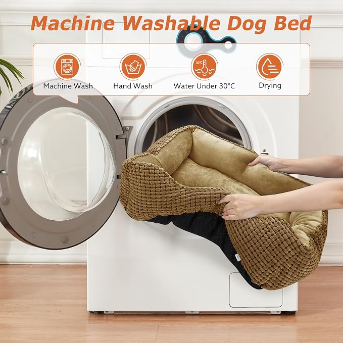 MIXJOY Rectangle Washable Orthopedic Dog Bed - Image 7