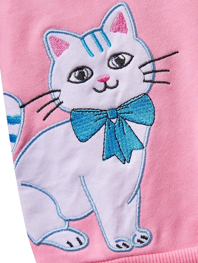 Toddler Baby Girls Cotton Sweater, Long Sleeve Crewneck Sweatshirt Pullover - Image 9