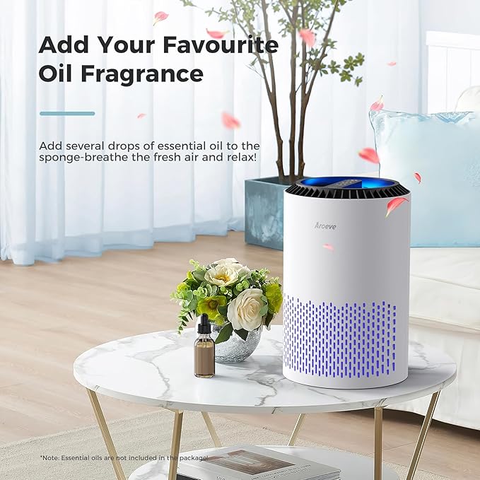 AROEVE Air Purifiers for Bedroom Home, Air Purifier For Smoke Pollen Dander - Image 5