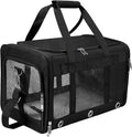 Soft Sided Cat/Dog Carrier, Collapsible Pets Travel Carriers by SWUVVI