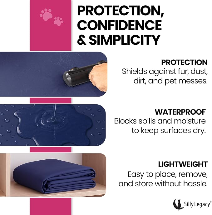SILLY LEGACY Thin Reversible Waterproof Protective Cover - Image 5