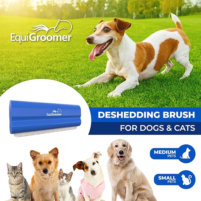 EasyGroomer Deshedding Brush for Dogs & Cats – Undercoat Grooming Tool for - Image 2