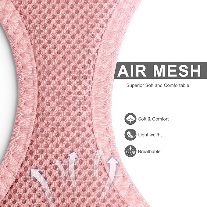 Fida Comfy Dog Harness with Leash, Soft Puppy Vest Escape Proof, Breathable - Image 3