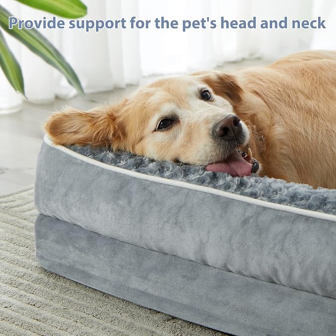 BFPETHOME Orthopedic Dog Beds for Extra Large Dogs, Waterproof Sofa XXL Dog Bed - Image 8
