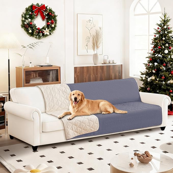 Waterproof Dog Bed Cover, Non-Slip Dog Blanket by CYCMACOHOME