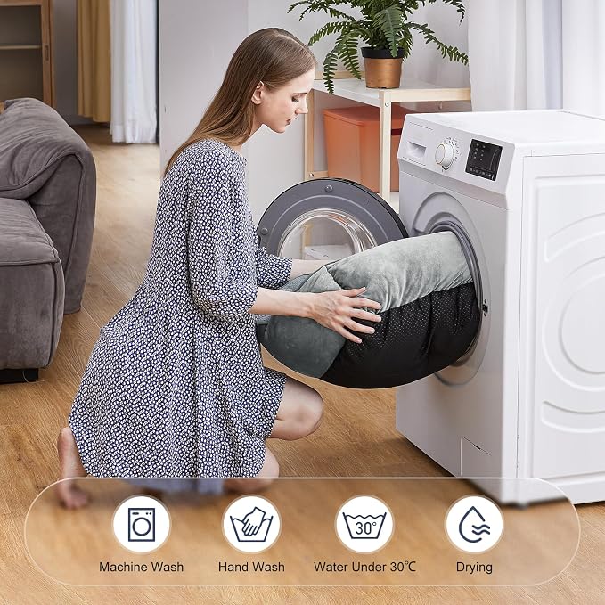 JOEJOY Rectangle Dog Bed for Large Medium Small Dogs - Image 5