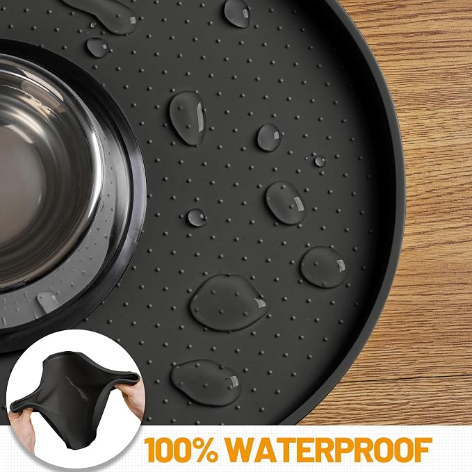 Hubulk 100% Waterproof Silicone Pet Feeding Mat - Image 4