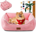 Orthopedic Dog Bed for Medium Dogs, Dog Sofa Beds Supportive Foam Pet Couch Bed by Zerbuger