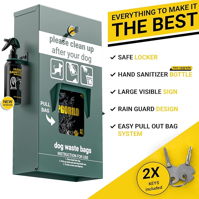 Dog Waste Station Pull Out Bag Dispenser - Image 3