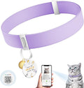 Cat Collar with Bell, Stretch Elastic Quick Release, Non Breakaway Lightweight by Sucegi