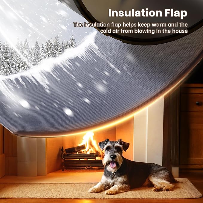 3-Flap Dog Door, Doggy Door, Doggie Door, Cat Door - Image 2