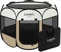 Love's cabin Pet Puppy Dog Playpen, Large Dog Tent Crates Cage Indoor/Outdoor by Lovescabin