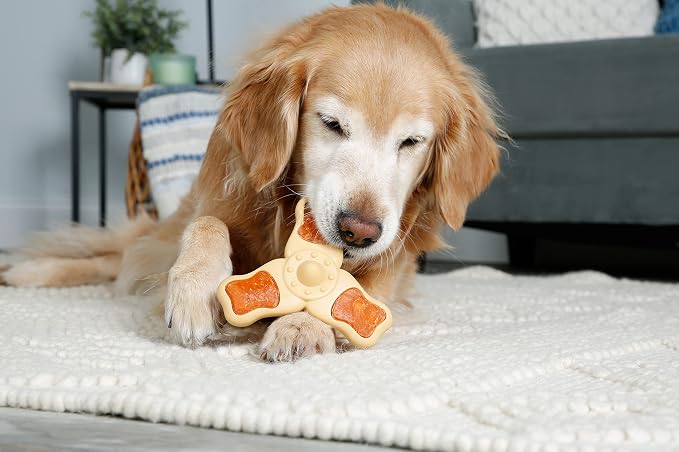 Hartz Chew ‘n Clean Chew Toy and Treat in One Chicken Flavored Tri-Point Dog Toy - Image 6