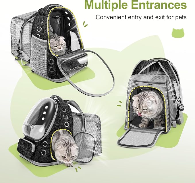 Expandable Cat Backpack, Cat Bubble Backpack Carrier - Image 7