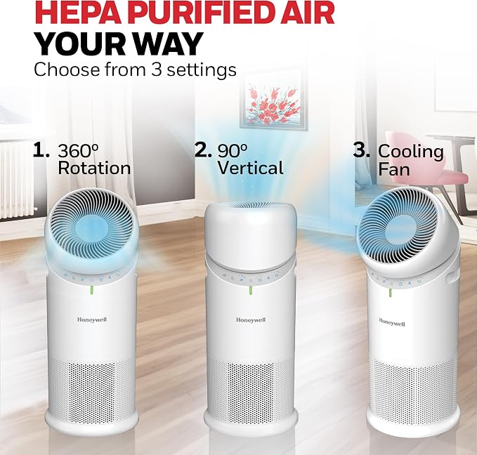 Honeywell Allergen Plus™ 3-in-1 HEPA Air Purifier - Image 7
