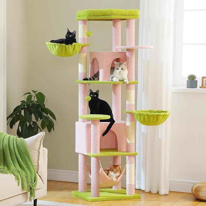71.2" Large Cat Tree for Multi-Cat Households by MUTTROS