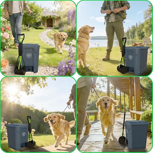Dog Poop Outdoor Trash Can - Image 7