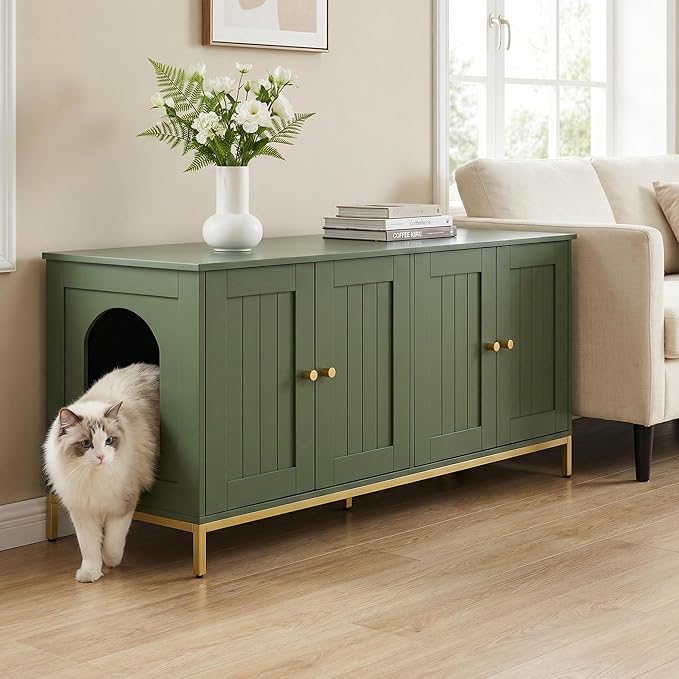 Homhedy Cat Litter Box Enclosure - Image 6