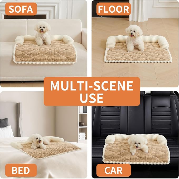 HAOMAIJIA Dog Couch Bed for Medium Dogs, Non Slip Pet Couch Covers for Sofa - Image 6