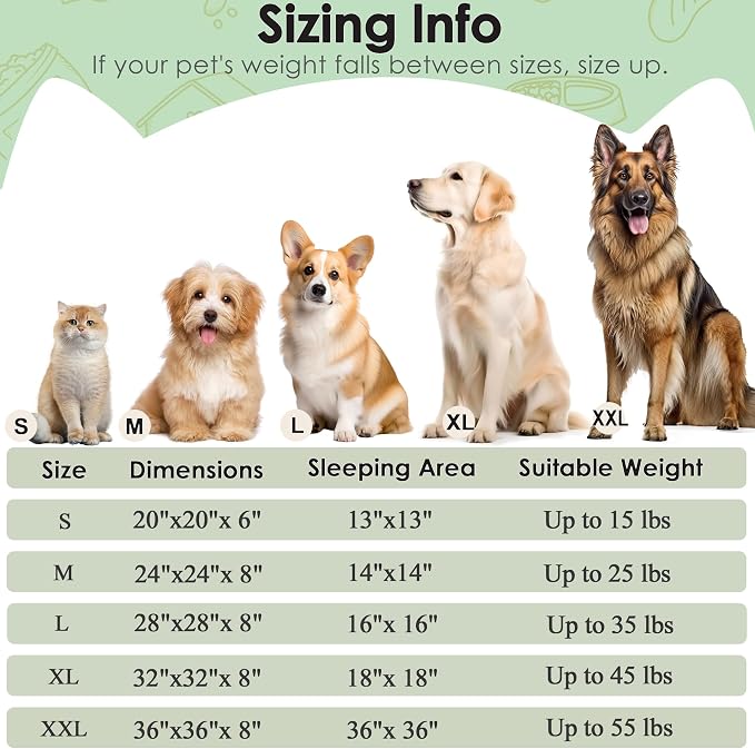 28in Large Dog Bed, Medium Size Dog and Cats, Calming Donut Bed - Image 2