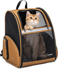 Cat Backpack Carrier for Small Dogs and Medium cat Puppy Kitten Bunny Pet by FERMAO
