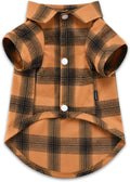 Koneseve Dog Shirt Plaid Dog Clothes by Koneseve