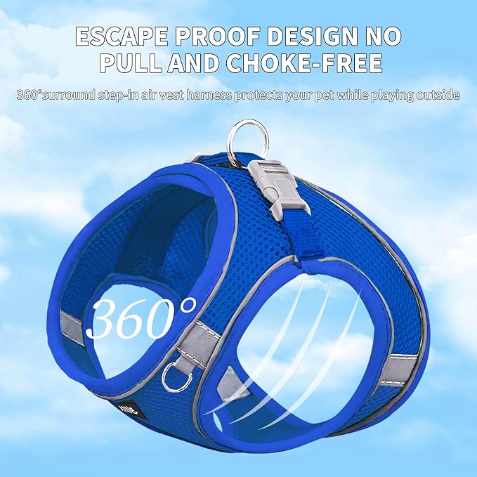 AIITLE No Pull Dog Harness and Leash Set, Step in Adjustable Dog Harness - Image 3