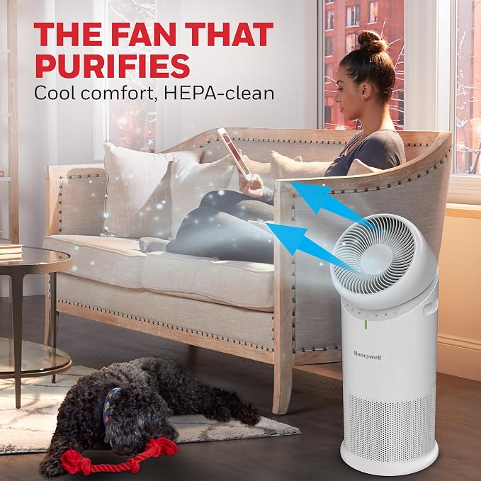 Honeywell Allergen Plus™ 3-in-1 HEPA Air Purifier - Image 4