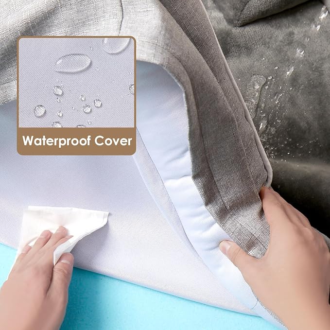 EHEYCIGA Orthopedic Dog Beds for Large Dogs, Waterproof Memory Foam Large Dog - Image 3