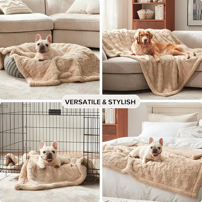 GASUR Waterproof Dog Blankets for Medium Small Dogs, Dog Blanket for Couch Bed - Image 5