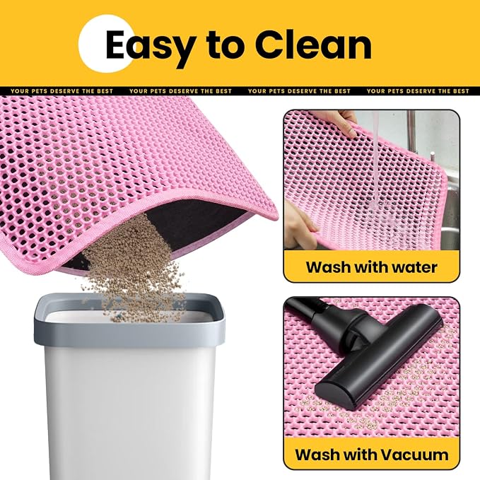 Cat Litter Mat New Size 23.6"x14.6" - Image 4