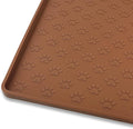 Ptlom Pet Placemat for Dog and Cat, Waterproof Silicone Pet Feeding Bowl Mats by PTLOM