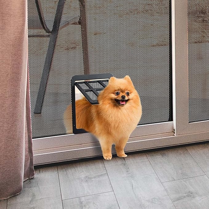NAMSAN Cat Screen Door, Flap Opening 8.3 x 10.3 inches, Doggie Door - Image 7