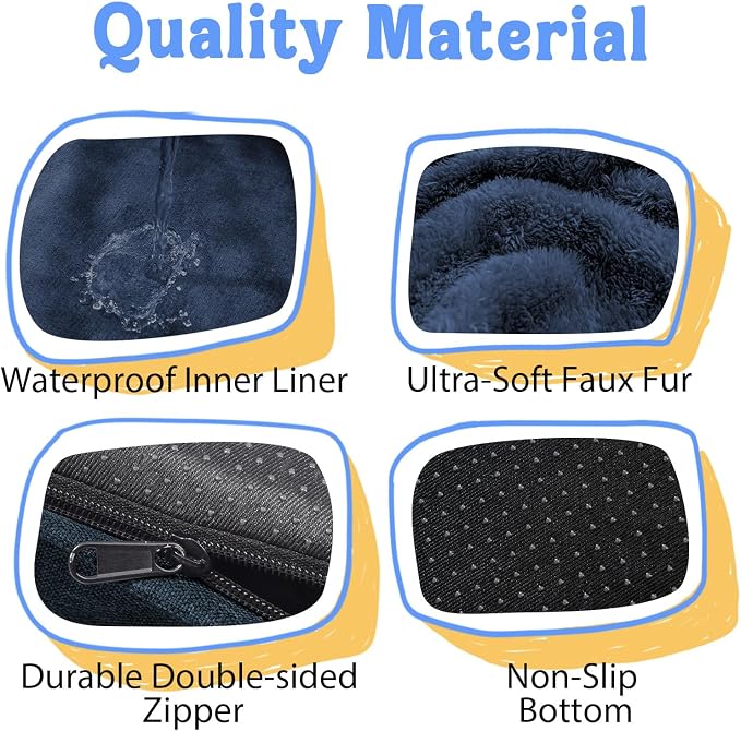 Washable Orthopedic Large Dog Bed - Image 4