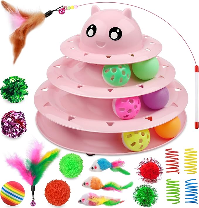 UPSKY 20 PCS Cat Toys by UPSKY